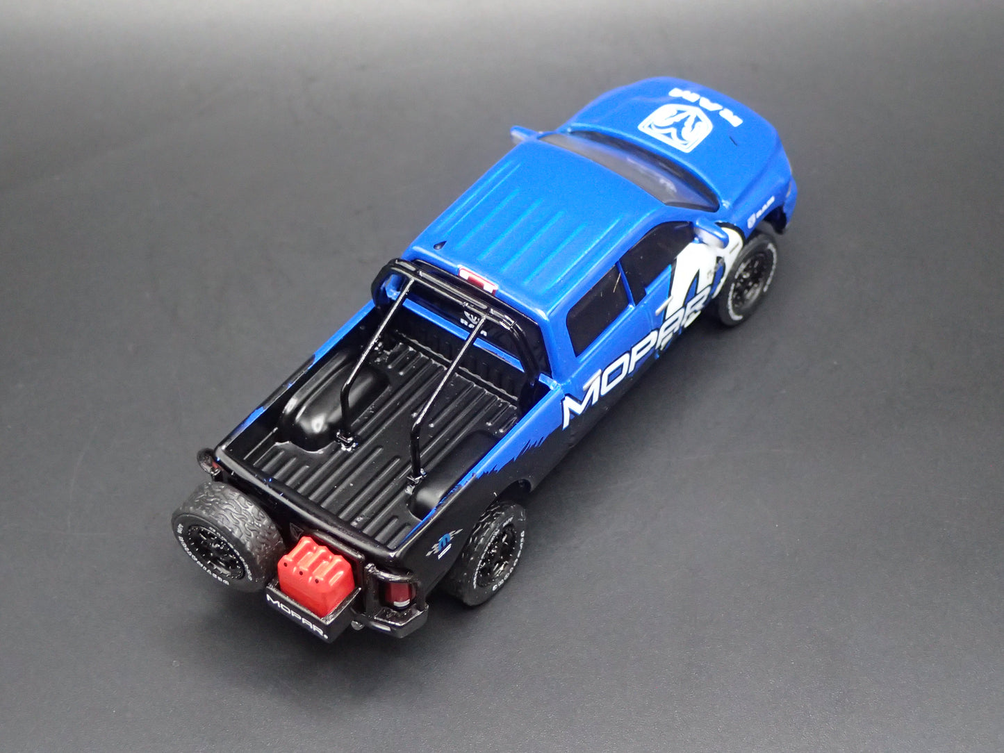 2009-2018 RAM 1500 4X4 BLUE MOPAR 1/64 SCALE COLLECTIBLE DIECAST MODEL CAR