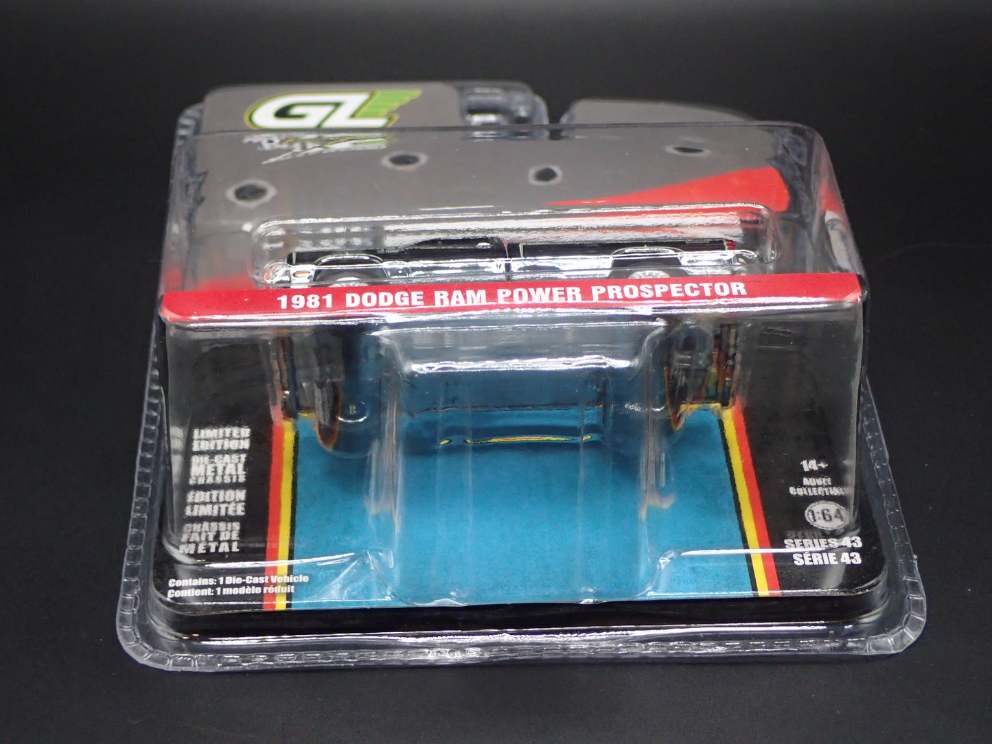 2025 GREENLIGHT CHROME SUPER CHASE 1981 DODGE RAM POWER PROSPECTOR HOLLYWOOD 43