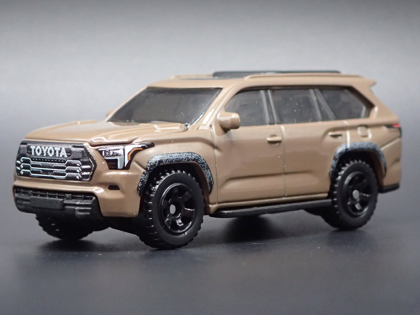 2023-2026 TOYOTA SEQUOIA TRD PRO SUV BROWN 1/64 SCALE DIORAMA DIECAST MODEL TRUCK