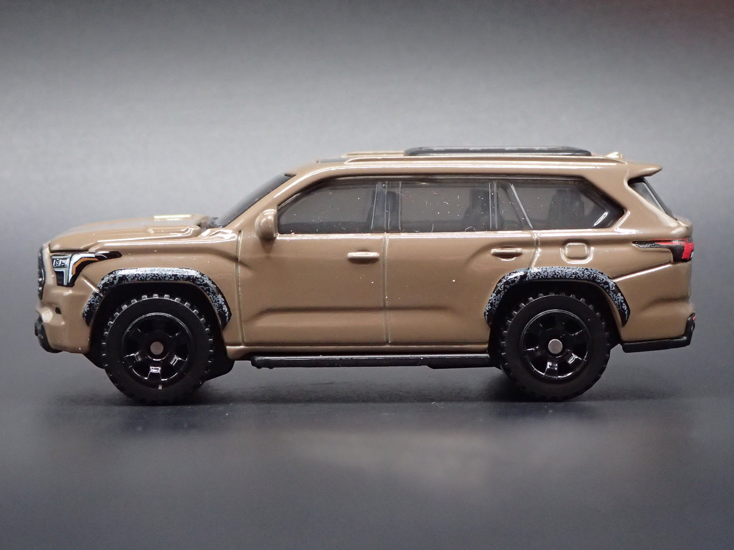 2023-2026 TOYOTA SEQUOIA TRD PRO SUV BROWN 1/64 SCALE DIORAMA DIECAST MODEL TRUCK