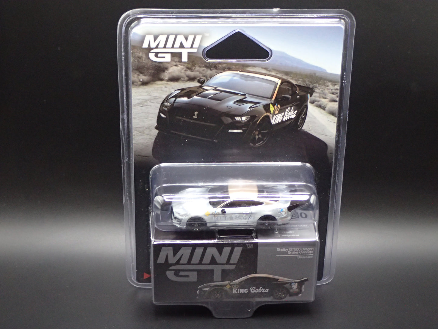 FORD MUSTANG SHELBY GT500 DRAGON SNAKE RAW CHASE TSM MINI GT #1130 1/64 2026