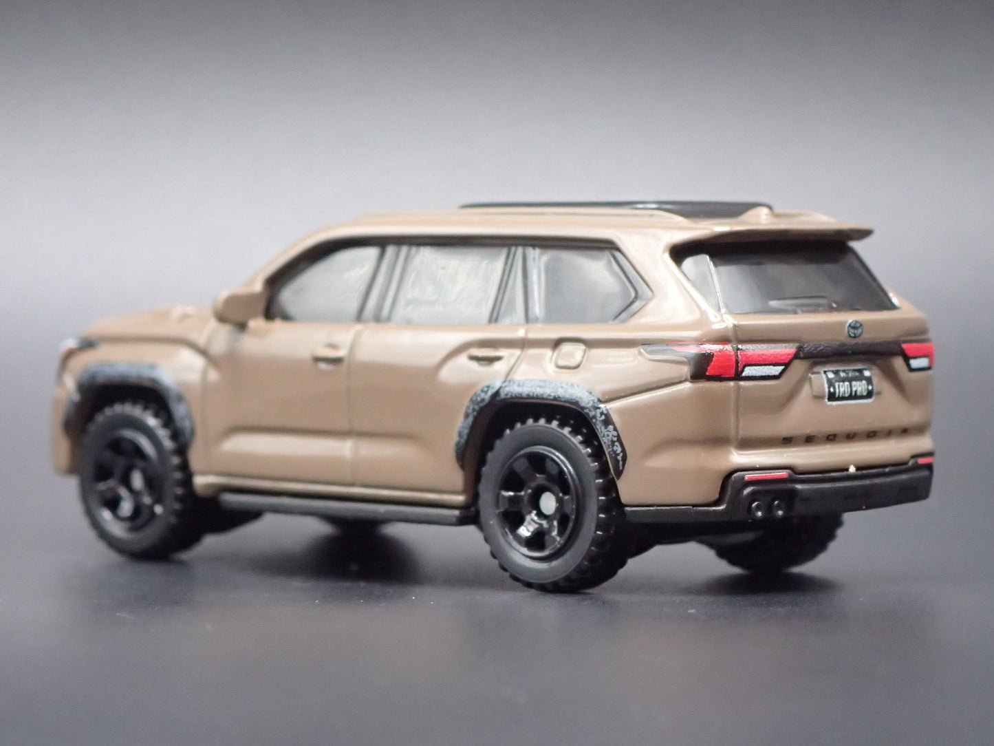 2023-2026 TOYOTA SEQUOIA TRD PRO SUV BROWN 1/64 SCALE DIORAMA DIECAST MODEL TRUCK