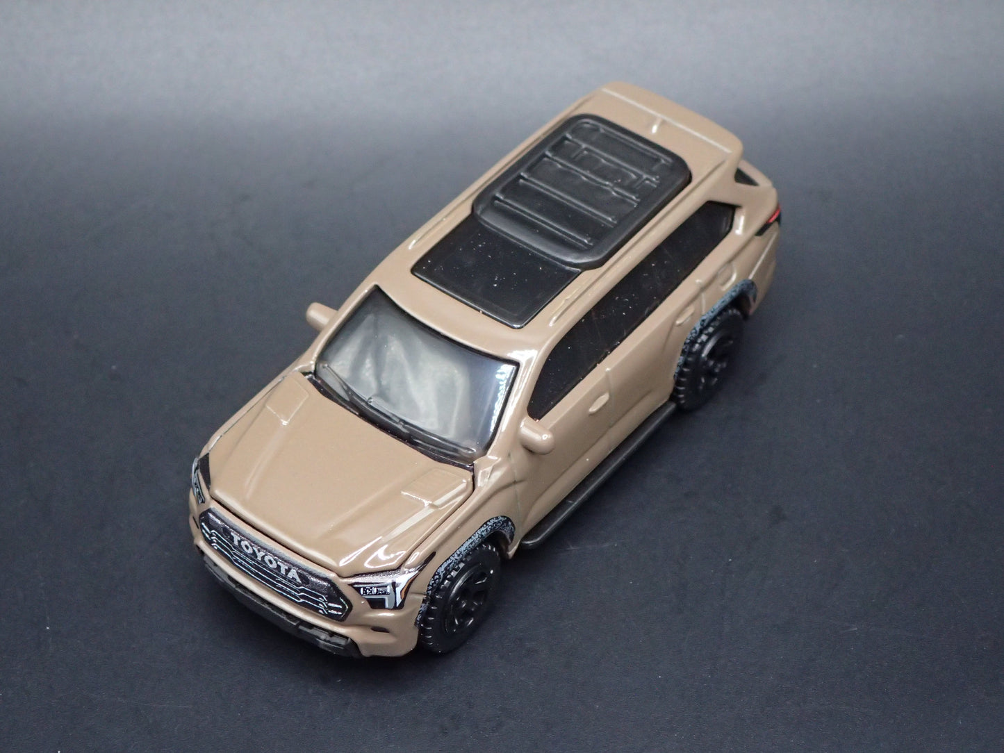2023-2026 TOYOTA SEQUOIA TRD PRO SUV BROWN 1/64 SCALE DIORAMA DIECAST MODEL TRUCK
