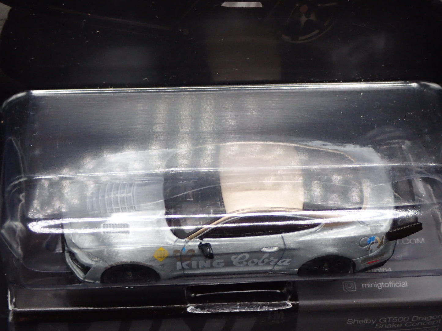 FORD MUSTANG SHELBY GT500 DRAGON SNAKE RAW CHASE TSM MINI GT #1130 1/64 2026