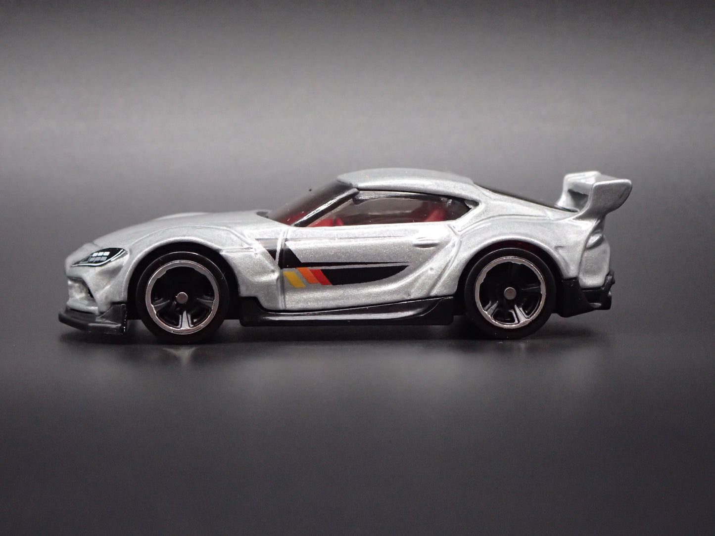 2020-2026 TOYOTA GR SUPRA SILVER 1/64 SCALE COLLECTIBLE DIORAMA DIECAST MODEL CAR