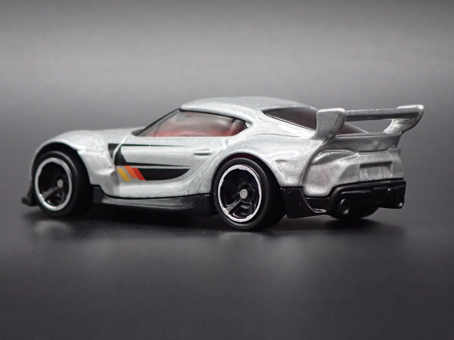 2020-2026 TOYOTA GR SUPRA SILVER 1/64 SCALE COLLECTIBLE DIORAMA DIECAST MODEL CAR
