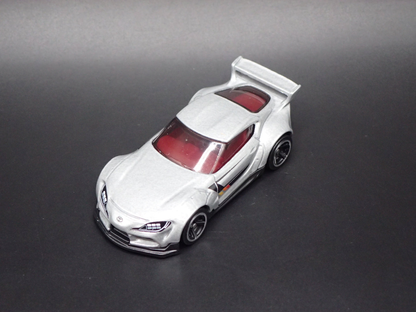 2020-2026 TOYOTA GR SUPRA SILVER 1/64 SCALE COLLECTIBLE DIORAMA DIECAST MODEL CAR