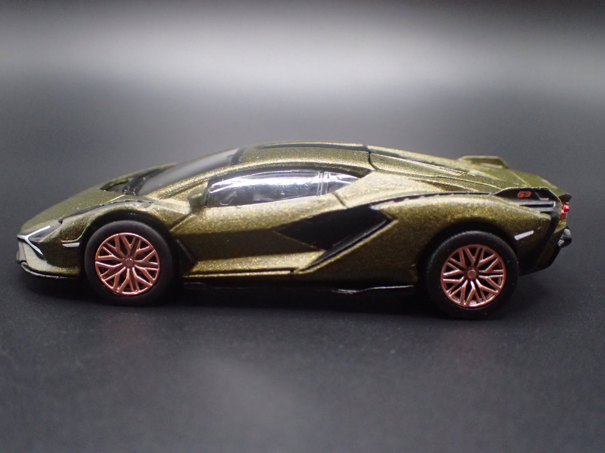 2020-2022 LAMBORGHINI SIAN FKP 37 SUPERCAR 1:64 SCALE DIORAMA DIECAST MODEL CAR