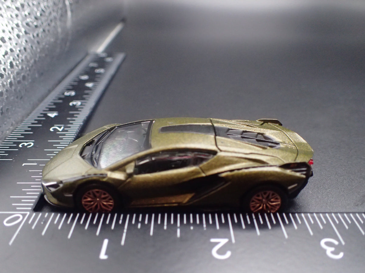 2020-2022 LAMBORGHINI SIAN FKP 37 SUPERCAR 1:64 SCALE DIORAMA DIECAST MODEL CAR