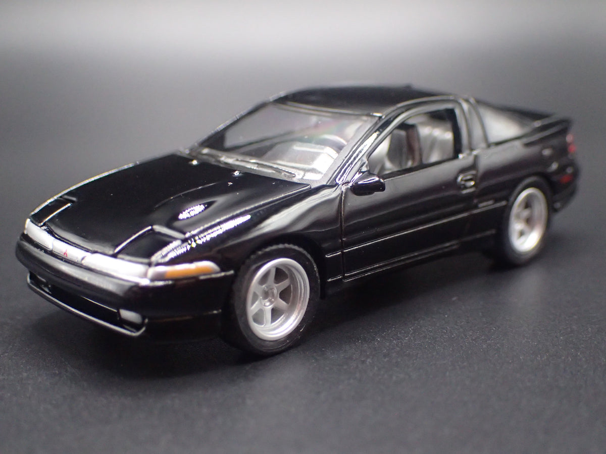 1990-1994 MITSUBISHI ECLIPSE GSX 1:64 SCALE DISPLAY DIORAMA DIECAST MODEL CAR
