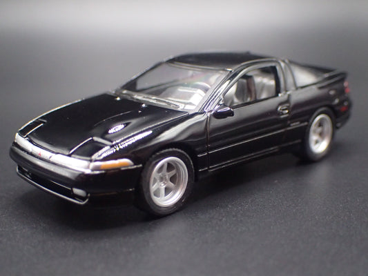 1990-1994 MITSUBISHI ECLIPSE GSX 1:64 SCALE DISPLAY DIORAMA DIECAST MODEL CAR-Burning Rubber Toy Company