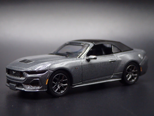 2024-2026 FORD MUSTANG GT CONVERTIBLE 1:64 SCALE COLLECTIBLE DIECAST MODEL CAR