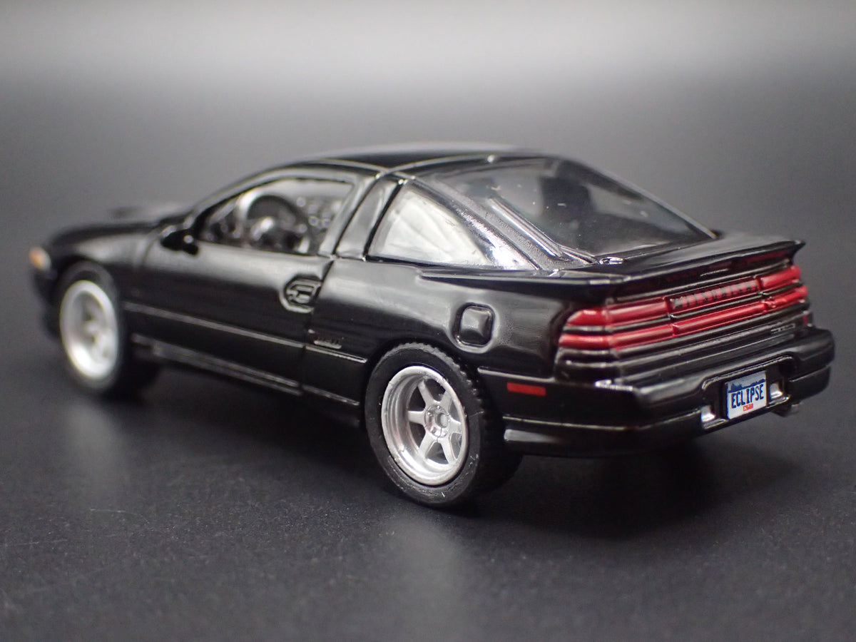 1990-1994 MITSUBISHI ECLIPSE GSX 1:64 SCALE DISPLAY DIORAMA DIECAST MODEL CAR