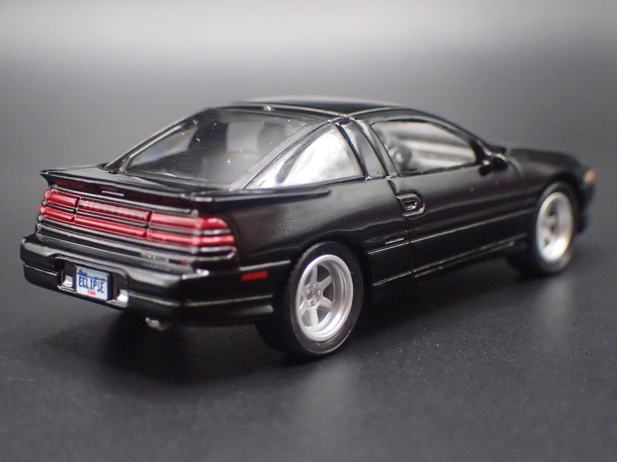 1990-1994 MITSUBISHI ECLIPSE GSX 1:64 SCALE DISPLAY DIORAMA DIECAST MODEL CAR
