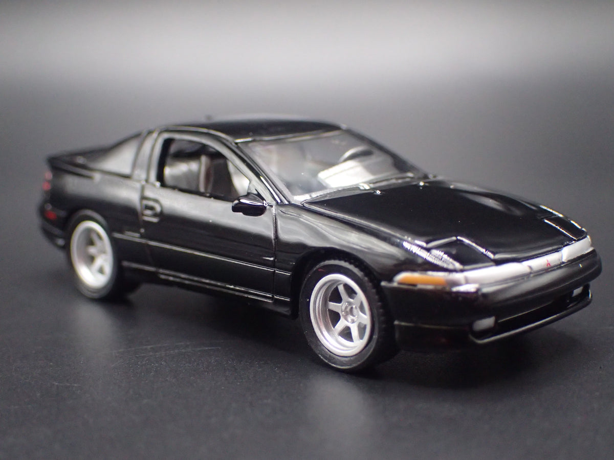 1990-1994 MITSUBISHI ECLIPSE GSX 1:64 SCALE DISPLAY DIORAMA DIECAST MODEL CAR