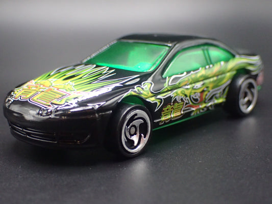 1992-2000 LEXUS SC400 BLACK 1/64 SCALE COLLECTIBLE DIORAMA DIECAST MODEL CAR-Burning Rubber Toy Company