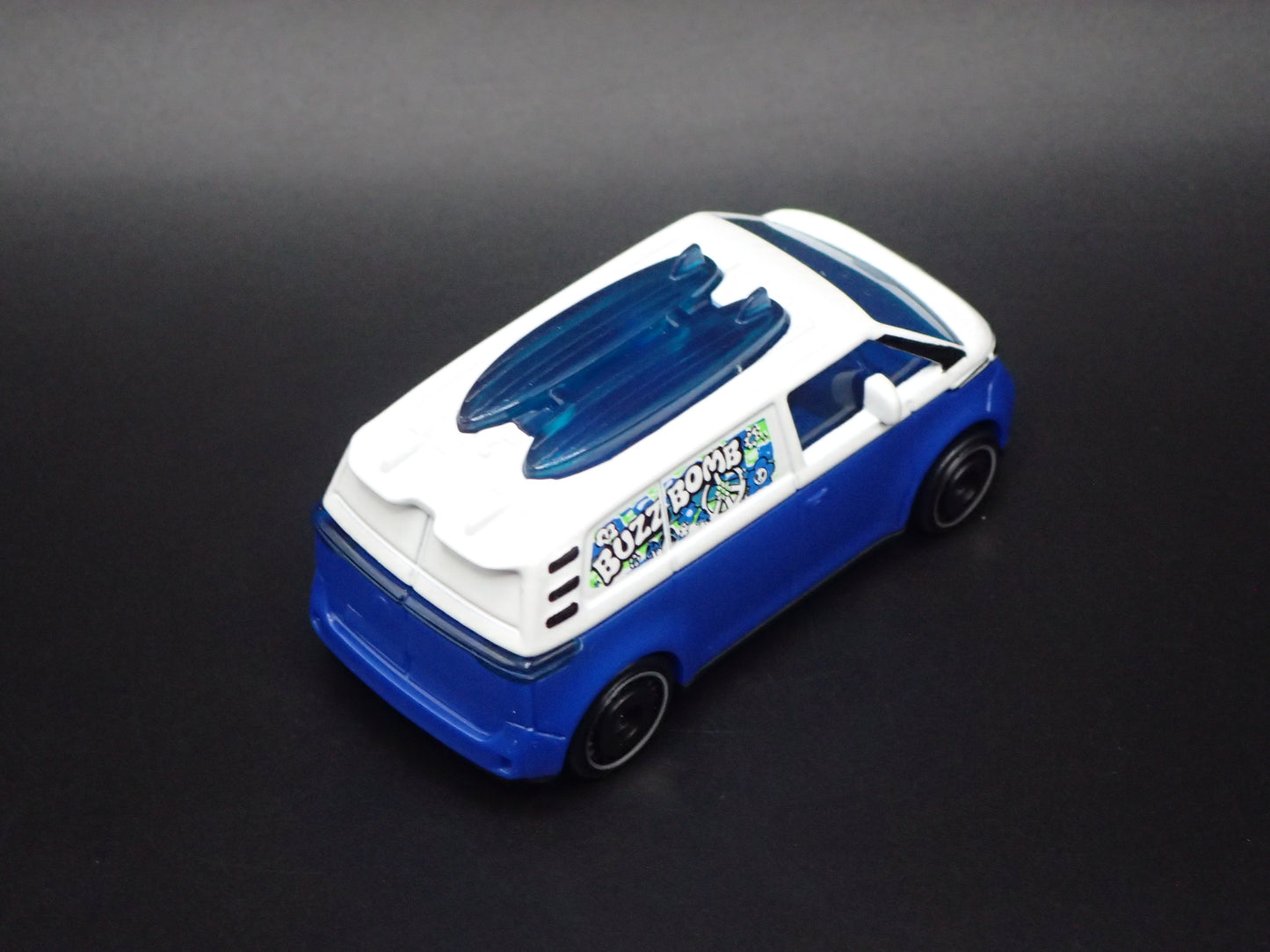 2025 2026 VW VOLKSWAGEN ID BUZZ ELECTRIC CAR BLUE 1:64 SCALE DIECAST MODEL CAR