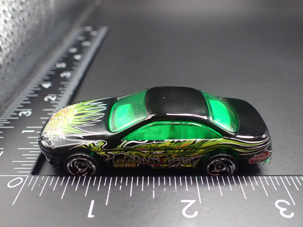 1992-2000 LEXUS SC400 BLACK 1/64 SCALE COLLECTIBLE DIORAMA DIECAST MODEL CAR