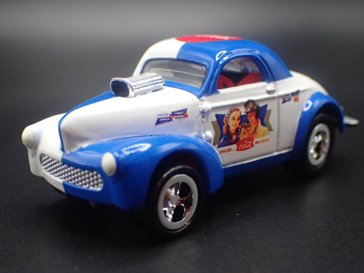 1941 41 WILLY'S COUPE NHRA COCA COLA COKE 1:64 SCALE DIECAST MODEL CAR