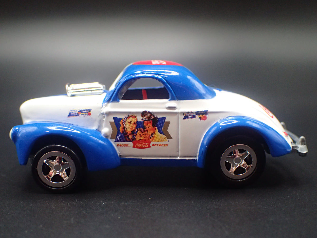 1941 41 WILLY'S COUPE NHRA COCA COLA COKE 1:64 SCALE DIECAST MODEL CAR