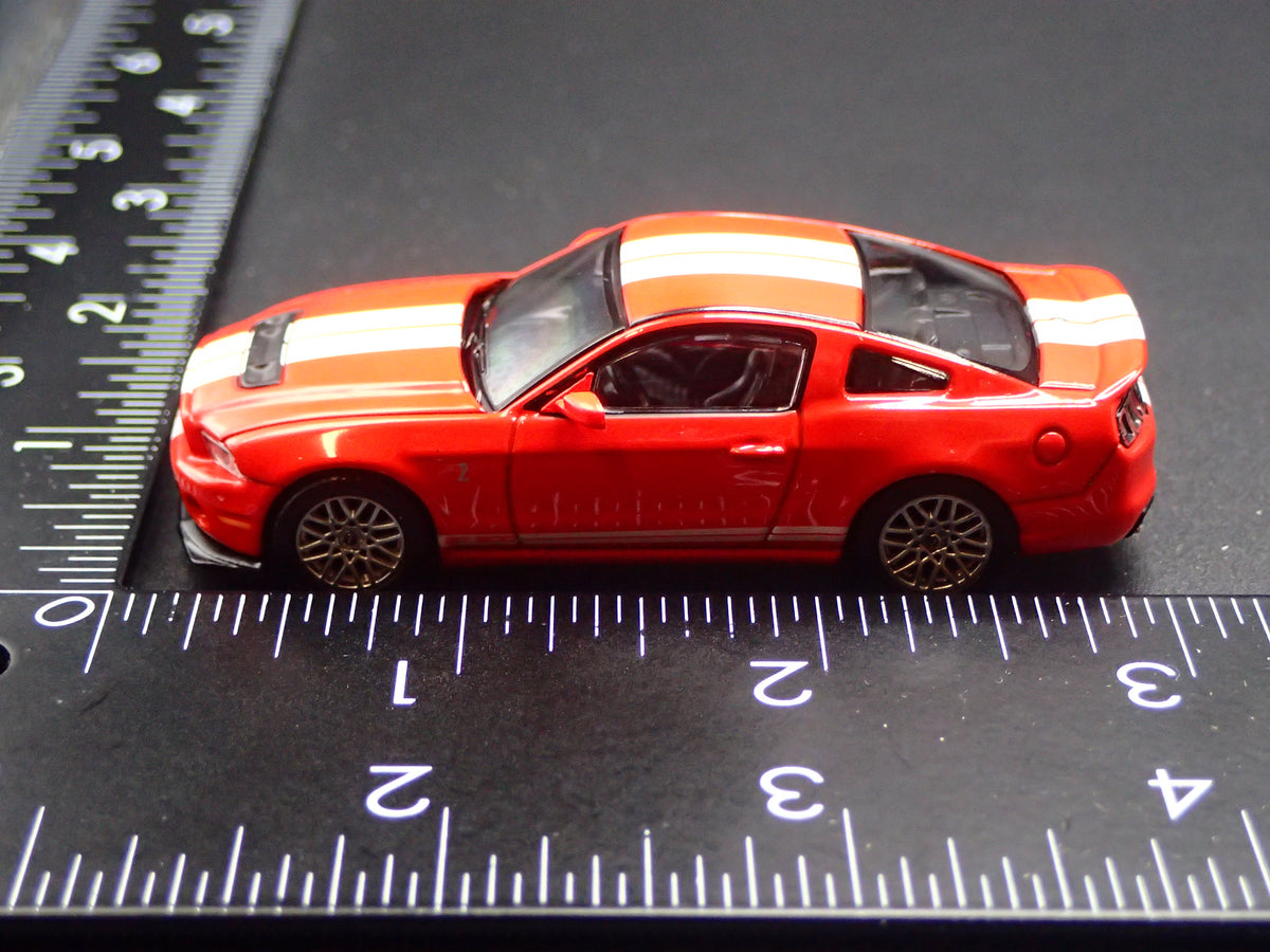2013 13 FORD MUSTANG SHELBY GT500 RED 1:64 SCALE COLLECTIBLE DIECAST MODEL CAR