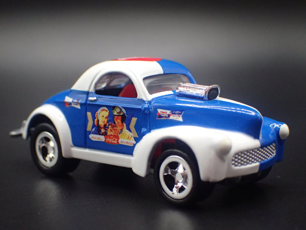 1941 41 WILLY'S COUPE NHRA COCA COLA COKE 1:64 SCALE DIECAST MODEL CAR