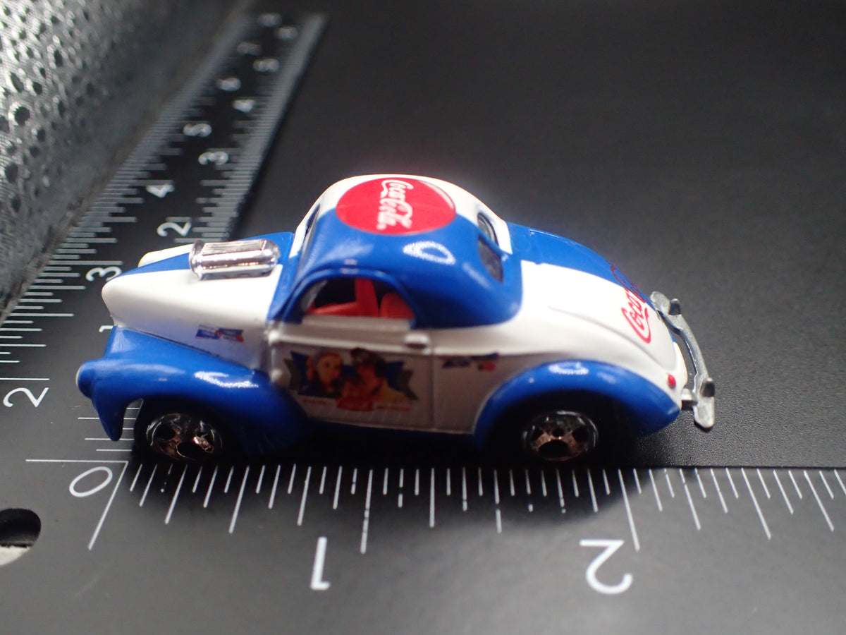 1941 41 WILLY'S COUPE NHRA COCA COLA COKE 1:64 SCALE DIECAST MODEL CAR