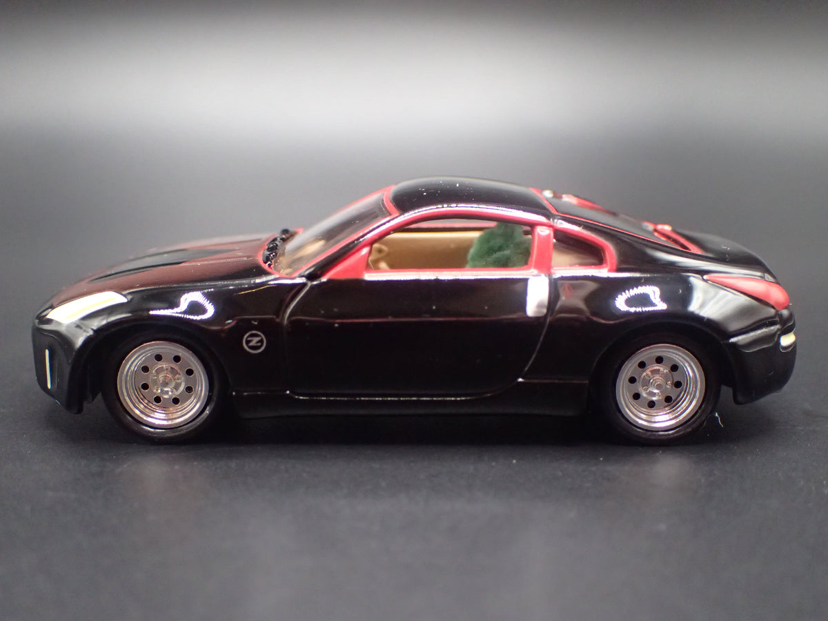 2003-2009 NISSAN 350Z JDM BLACK 1:64 SCALE COLLECTIBLE DIECAST MODEL CAR