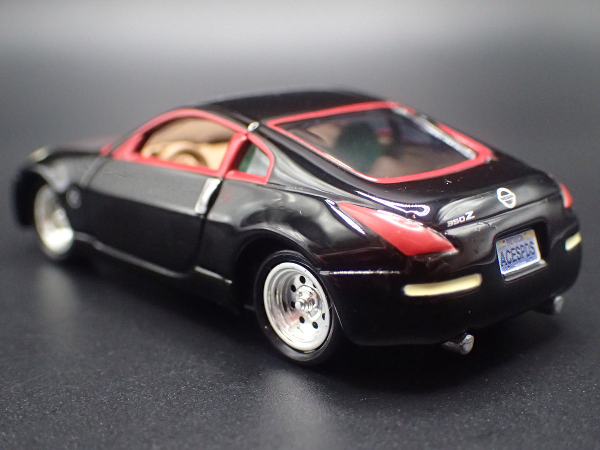2003-2009 NISSAN 350Z JDM BLACK 1:64 SCALE COLLECTIBLE DIECAST MODEL CAR