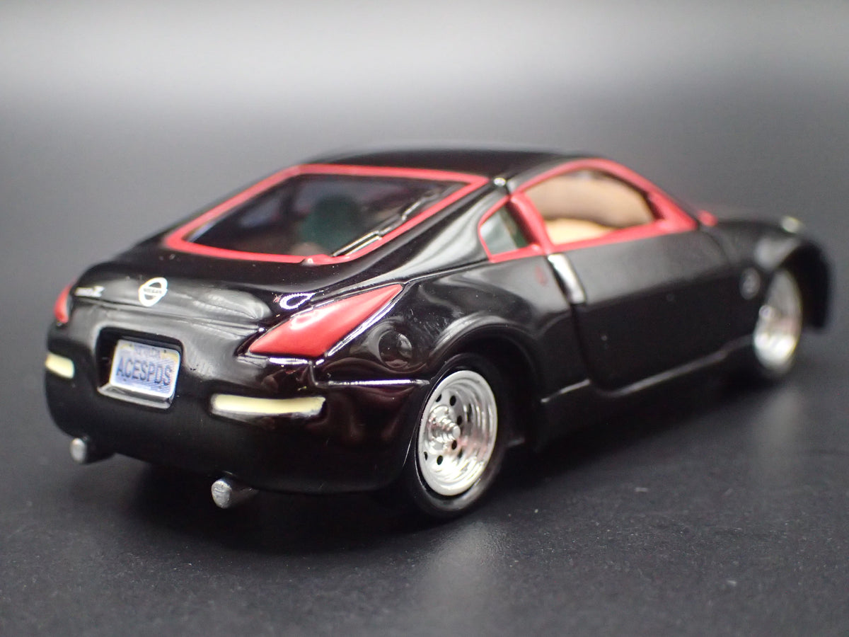 2003-2009 NISSAN 350Z JDM BLACK 1:64 SCALE COLLECTIBLE DIECAST MODEL CAR