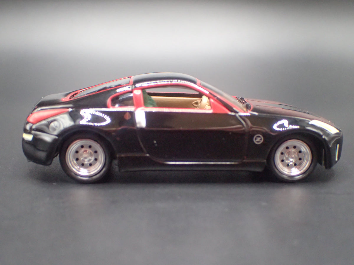 2003-2009 NISSAN 350Z JDM BLACK 1:64 SCALE COLLECTIBLE DIECAST MODEL CAR