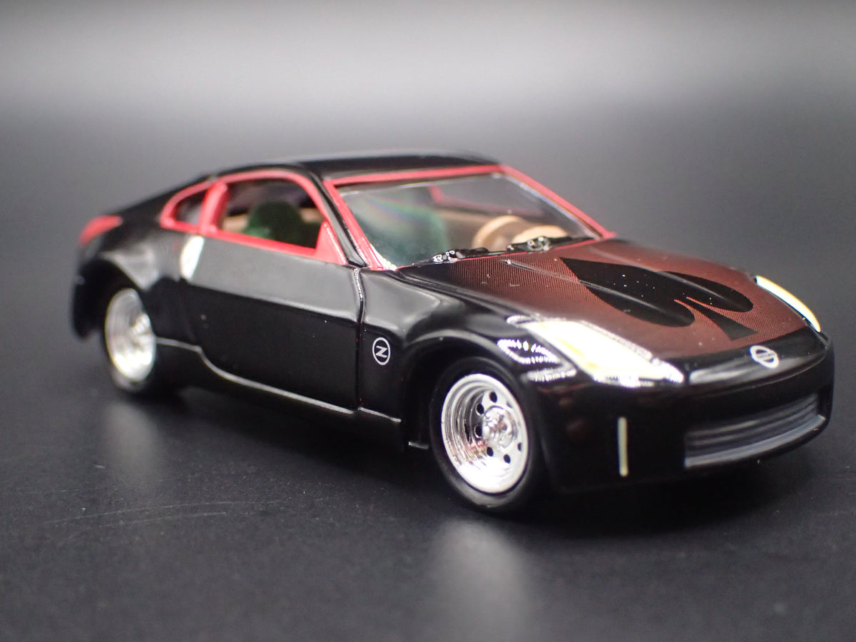 2003-2009 NISSAN 350Z JDM BLACK 1:64 SCALE COLLECTIBLE DIECAST MODEL CAR