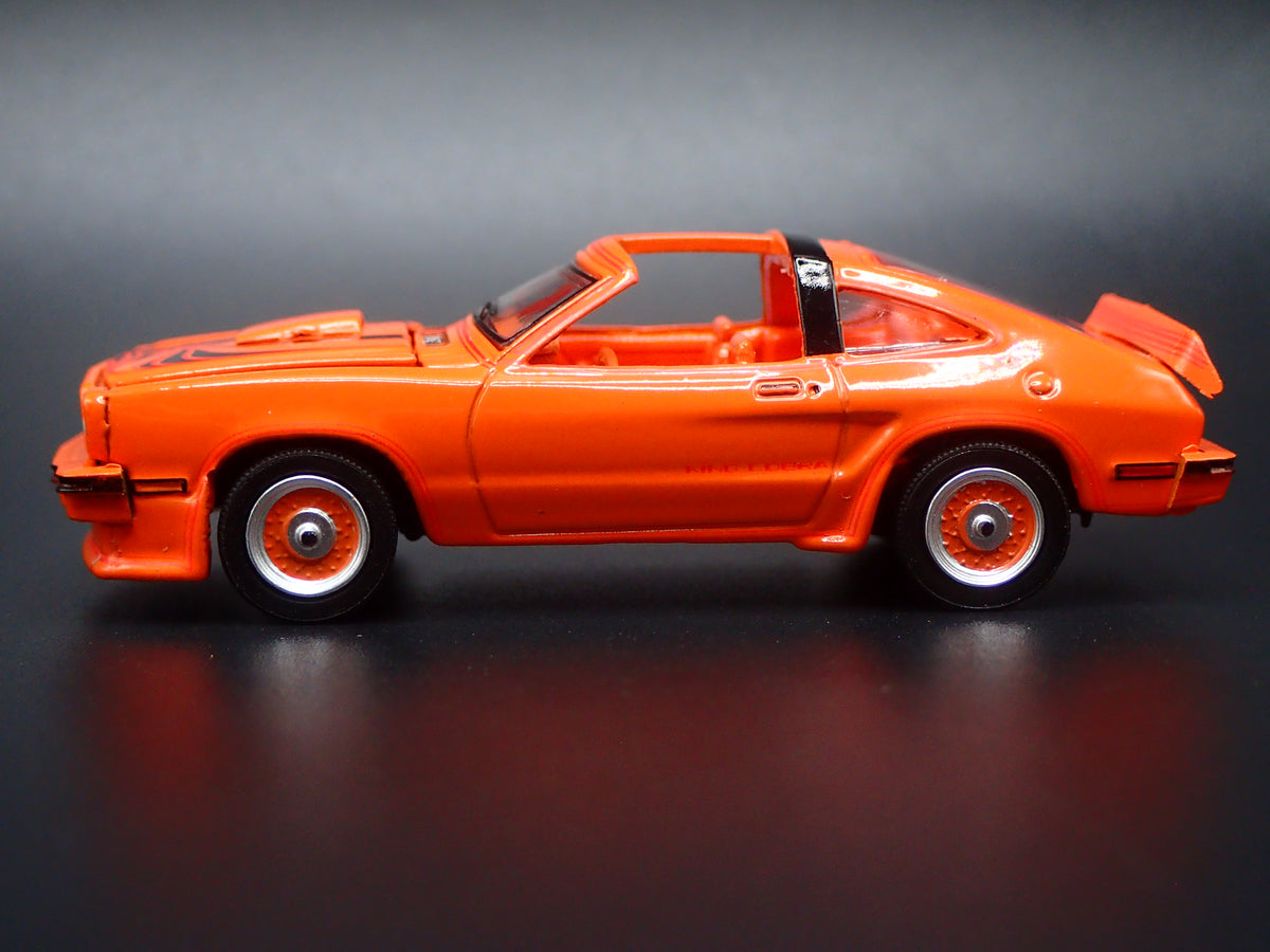 1978 78 FORD MUSTANG II KING COBRA ORANGE 1:64 SCALE COLLECTIBLE DIECAST MODEL CAR