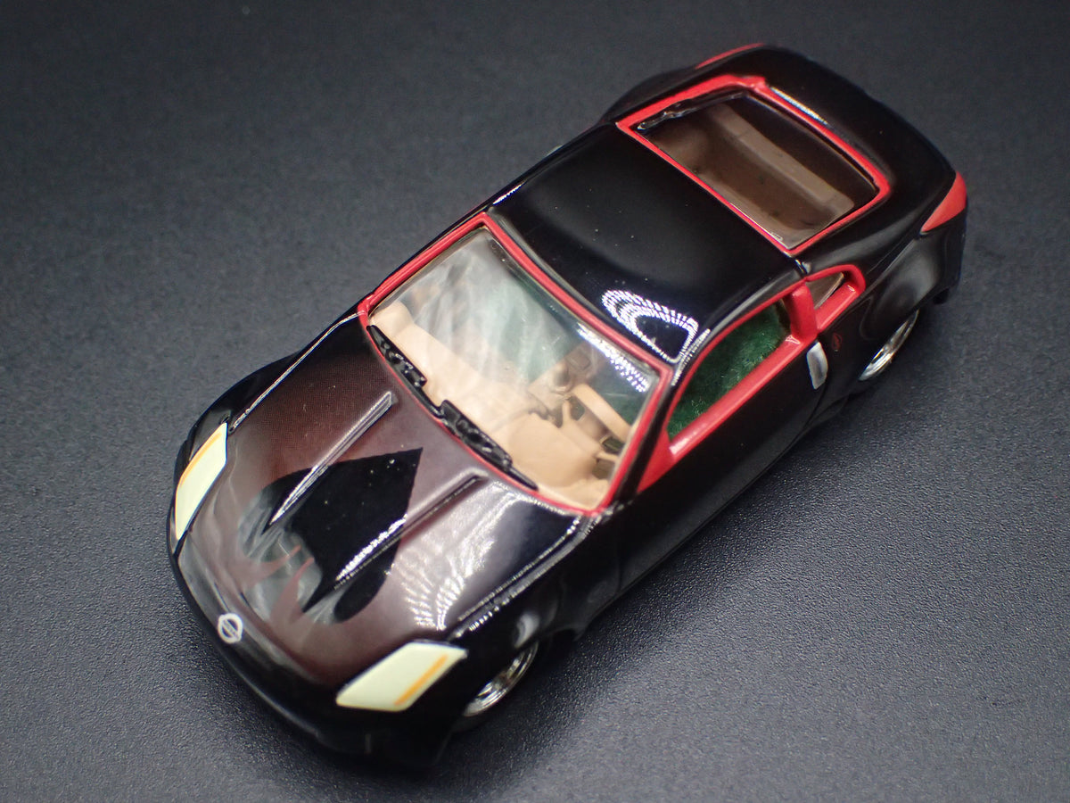 2003-2009 NISSAN 350Z JDM BLACK 1:64 SCALE COLLECTIBLE DIECAST MODEL CAR