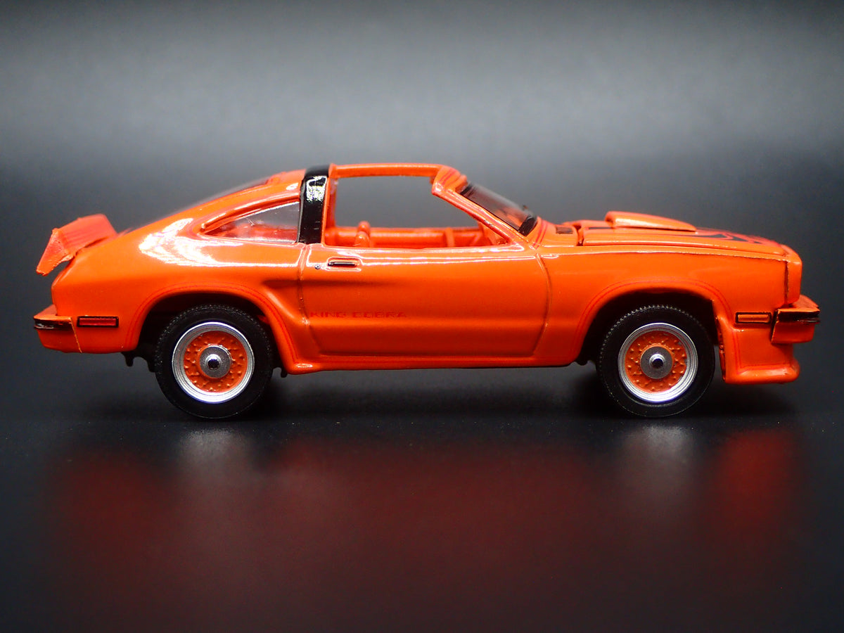 1978 78 FORD MUSTANG II KING COBRA ORANGE 1:64 SCALE COLLECTIBLE DIECAST MODEL CAR