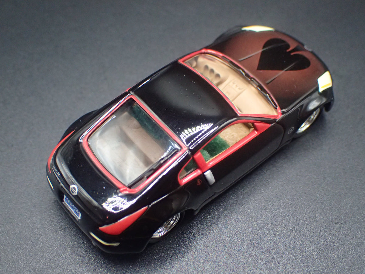 2003-2009 NISSAN 350Z JDM BLACK 1:64 SCALE COLLECTIBLE DIECAST MODEL CAR