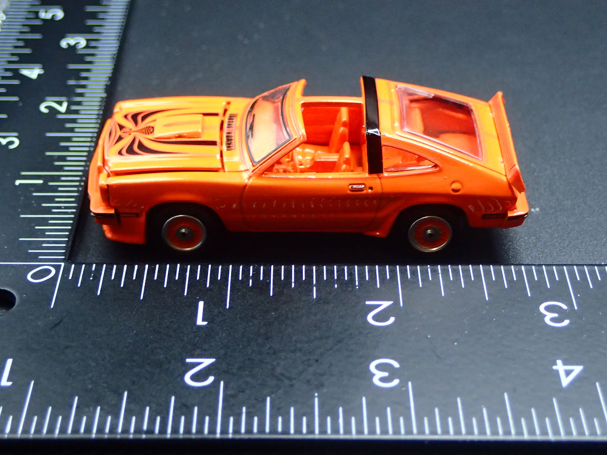 1978 78 FORD MUSTANG II KING COBRA ORANGE 1:64 SCALE COLLECTIBLE DIECAST MODEL CAR