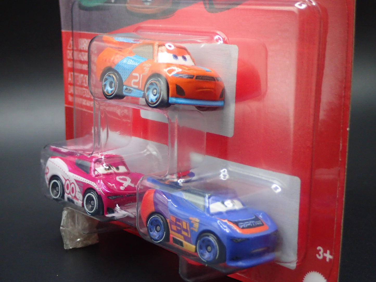 2026 DISNEY PIXAR CARS MINI RACERS 3 PACK RYAN LANEY, DEPEDAL, FLIP DOVER