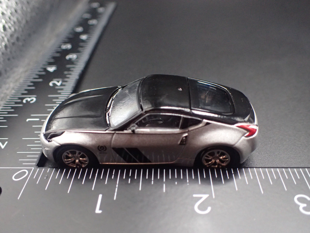 2009-2020 NISSAN 370Z SILVER 1:64 SCALE COLLECTIBLE DIORAMA DIECAST MODEL CAR