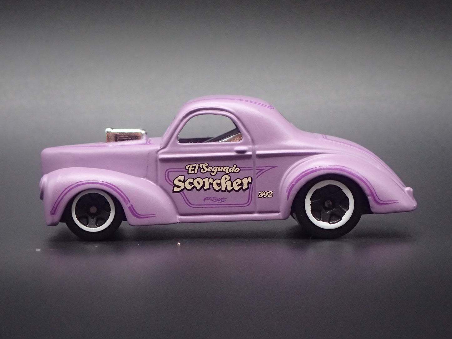 1941 41 WILLYS COUPE PURPLE 1:64 SCALE COLLECTIBLE DIORAMA DIECAST MODEL CAR