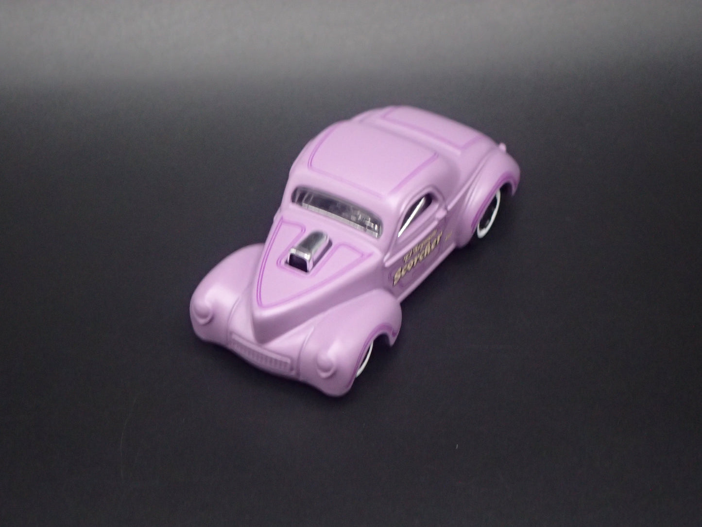 1941 41 WILLYS COUPE PURPLE 1:64 SCALE COLLECTIBLE DIORAMA DIECAST MODEL CAR