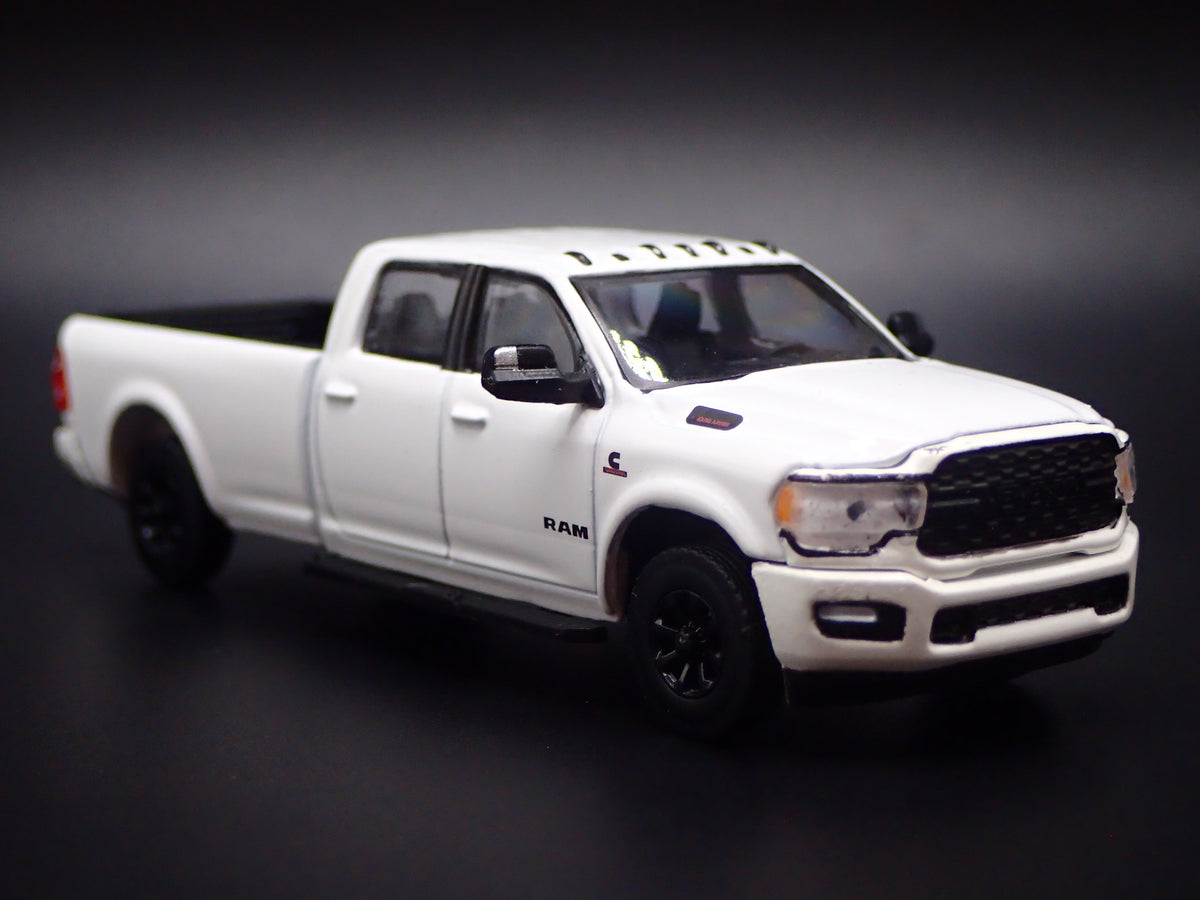 2019-2026 RAM 2500 BIGHORN PICKUP TRUCK WHITE 1/64 SCALE DIECAST MODEL CAR