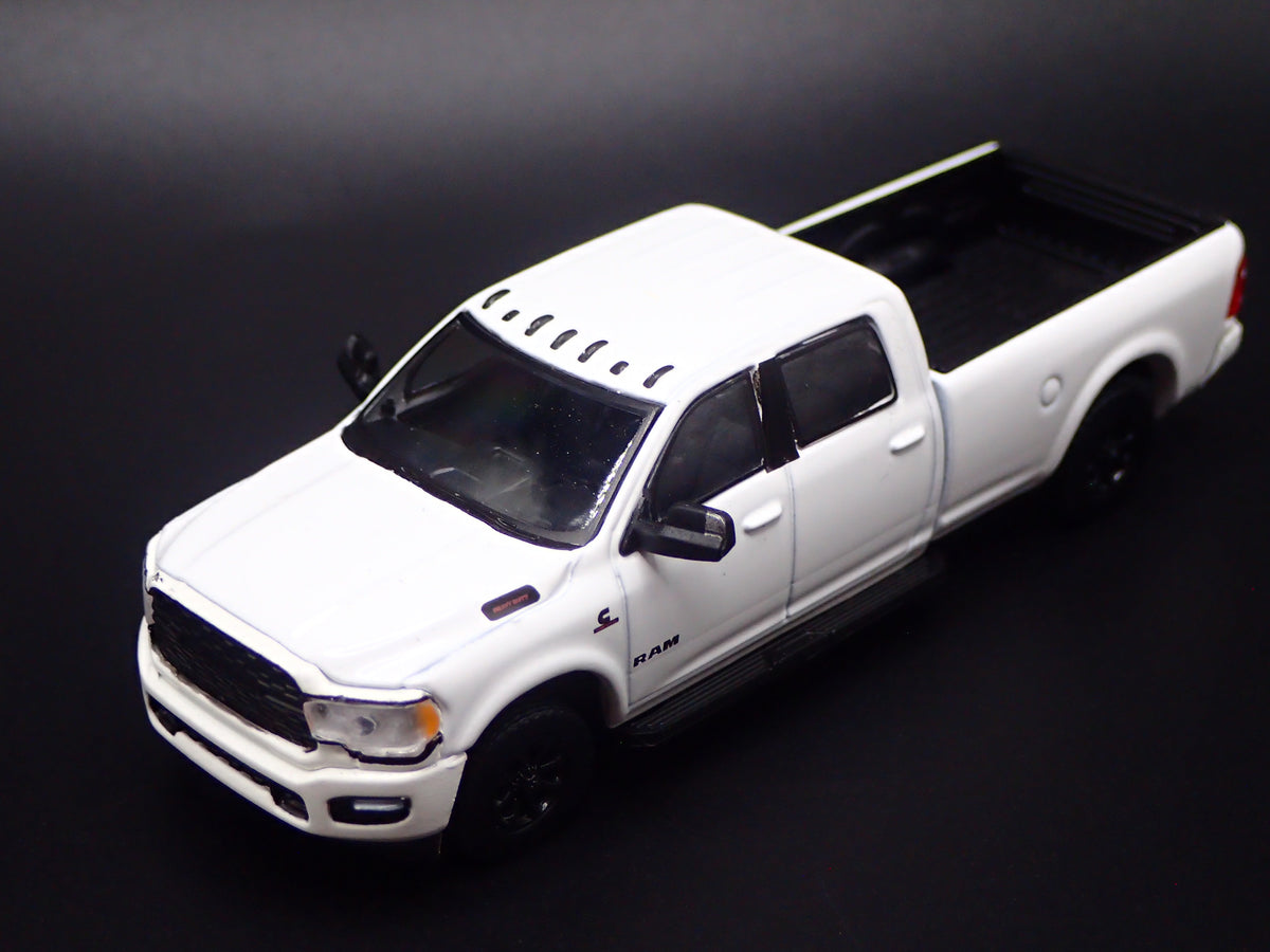 2019-2026 RAM 2500 BIGHORN PICKUP TRUCK WHITE 1/64 SCALE DIECAST MODEL CAR