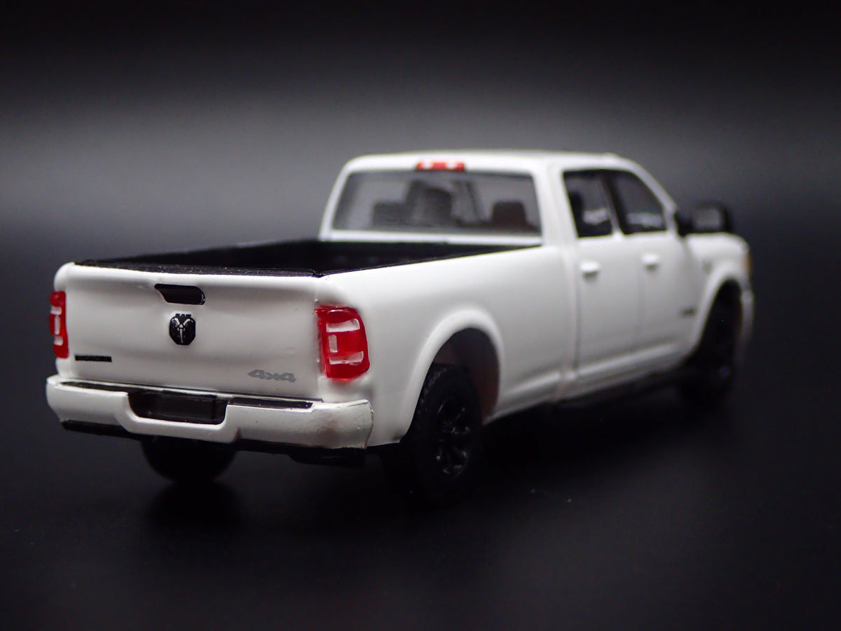 2019-2026 RAM 2500 BIGHORN PICKUP TRUCK WHITE 1/64 SCALE DIECAST MODEL CAR