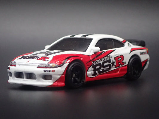 1999-2002 NISSAN SILVIA S15 RSR JDM 1:64 SCALE COLLECTIBLE DIECAST MODEL CAR