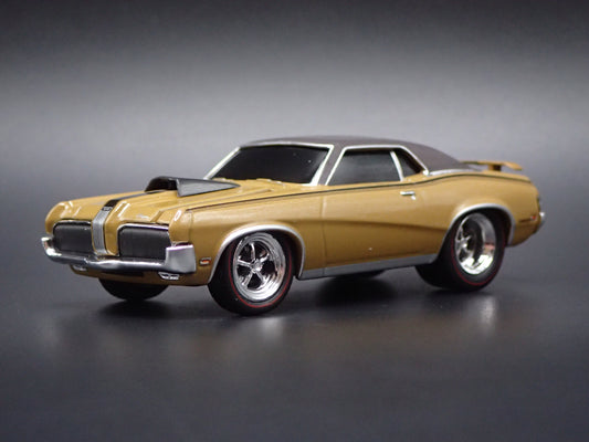 1970 70 MERCURY COUGAR ELIMINATOR BROWN 1/64 SCALE COLLECTIBLE DIECAST MODEL CAR