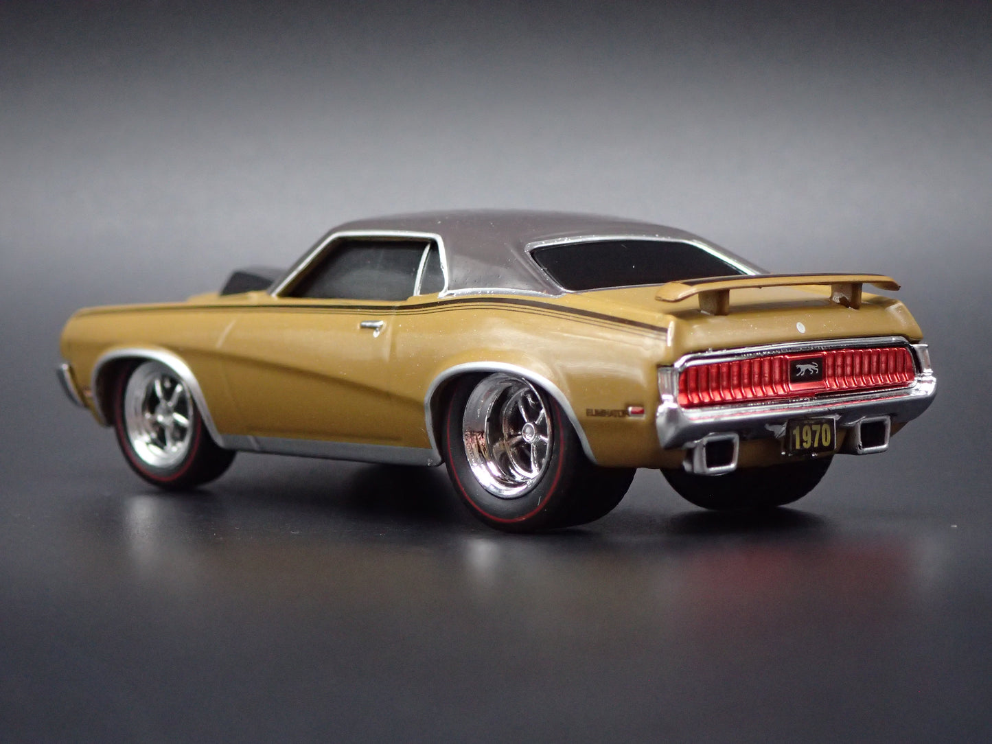 1970 70 MERCURY COUGAR ELIMINATOR BROWN 1/64 SCALE COLLECTIBLE DIECAST MODEL CAR