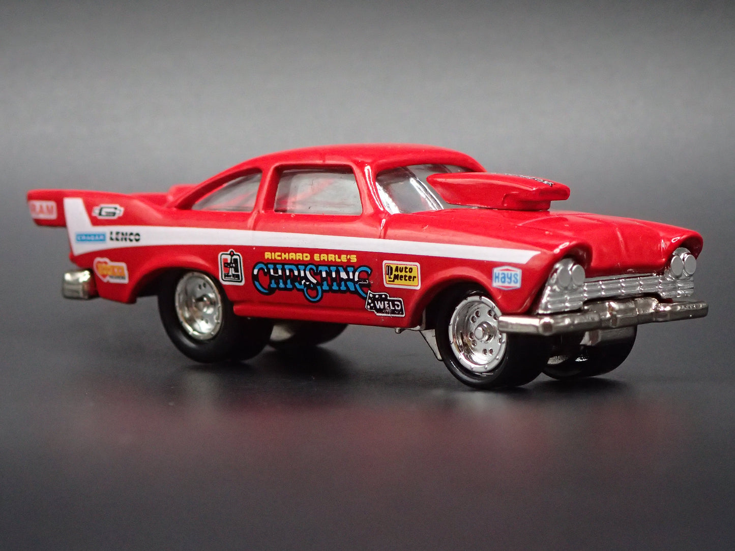 1958 58 PLYMOUTH FURY CHRISTINE NHRA 1:64 SCALE COLLECTIBLE DIECAST MODEL CAR