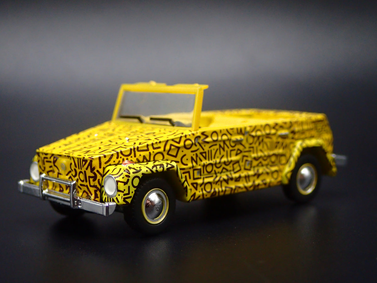 VOLKSWAGEN THING TYPE 181 YELLOW 1:64 SCALE COLLECTIBLE DIORAMA DIECAST MODEL CAR