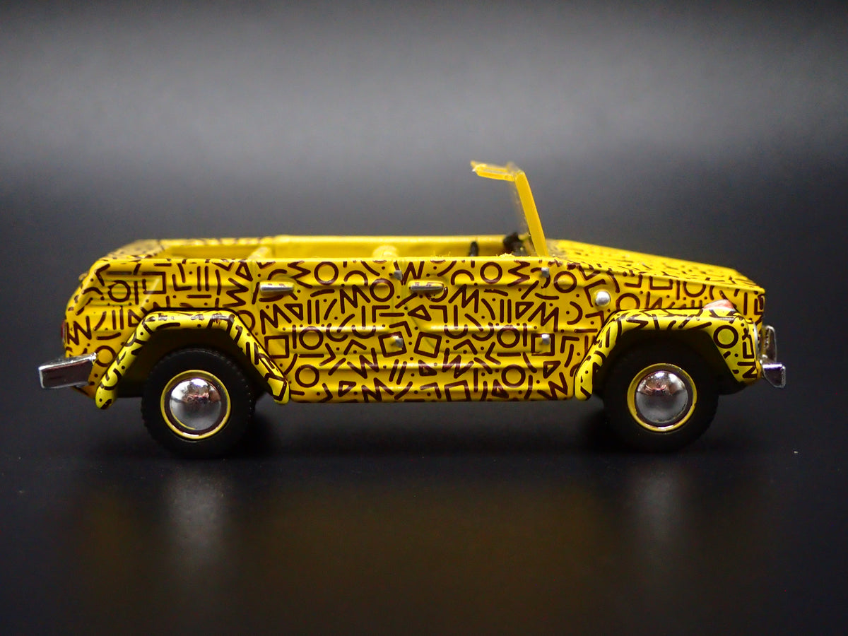 VOLKSWAGEN THING TYPE 181 YELLOW 1:64 SCALE COLLECTIBLE DIORAMA DIECAST MODEL CAR